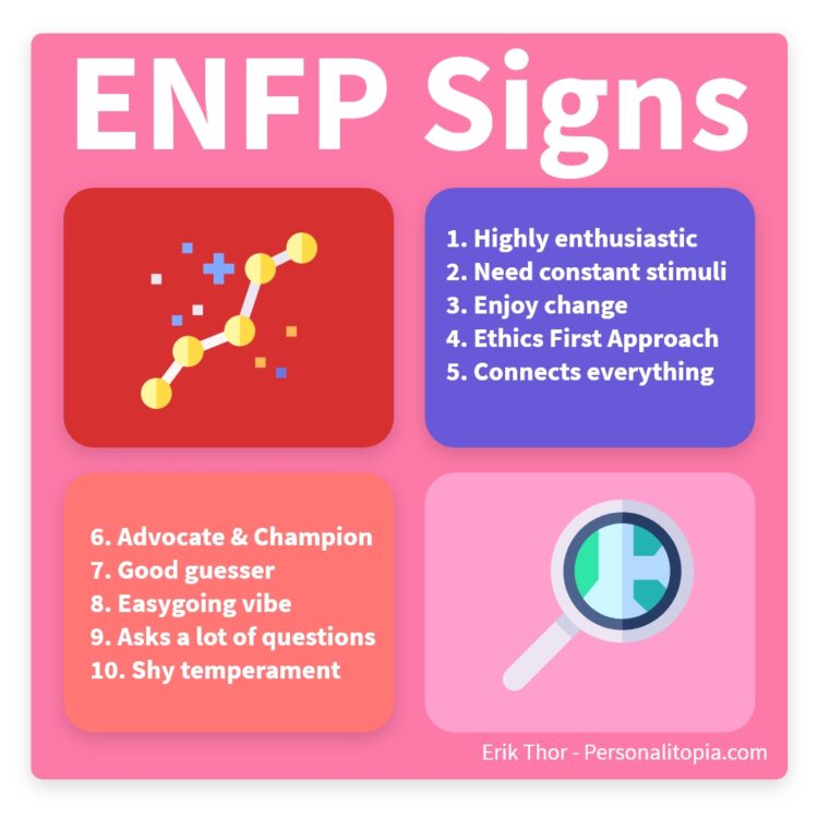 ENFP Signs, ENFP Tells, How to know you are an ENFP, Are you an ENFP, am i an ENFP