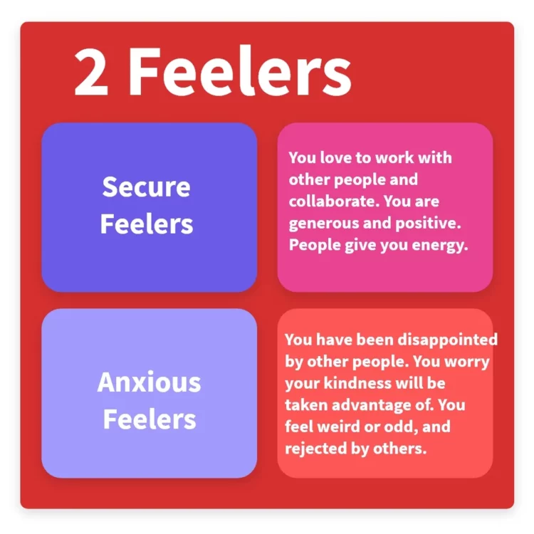 Feelers and thinkers
