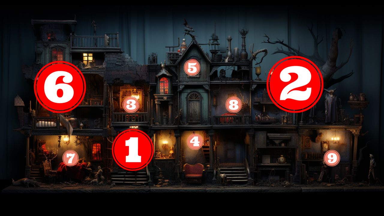 The Enneagram Haunted Houses